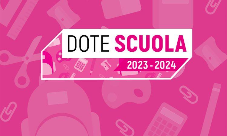 dote scuola 2023 2024 